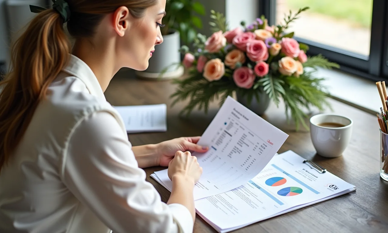 Planejamento de orçamento para arranjo aéreo circular.