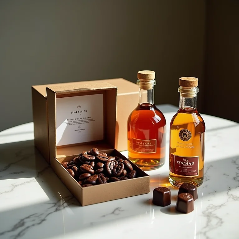 Presentes sofisticados para padrinhos: café, chocolate e cachaça