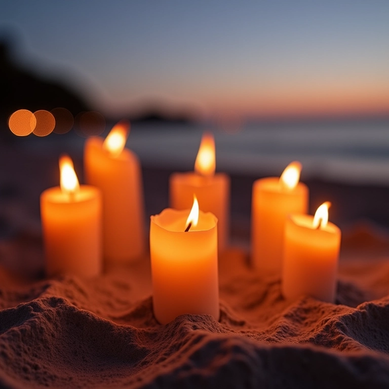 Tabela de custos médios para decoração com tochas em casamentos.