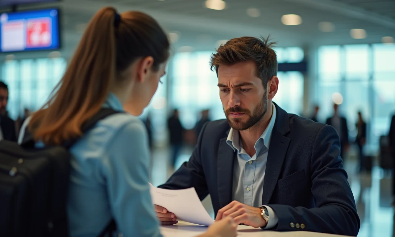 Viajante reportando perda de passaporte no exterior.