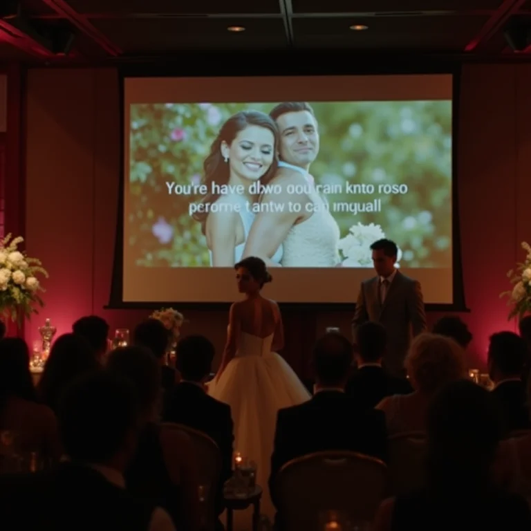 Vídeo de agradecimento emocionante para os padrinhos