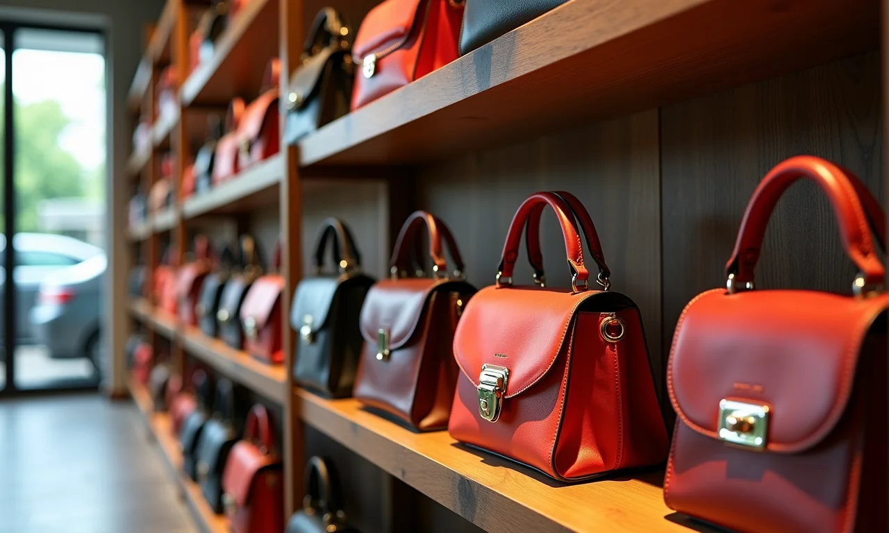 Vitrine online com diversas bolsas para mães de noiva.