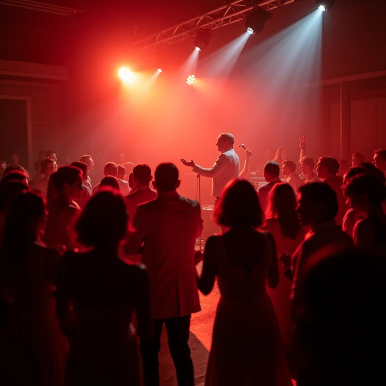 Banda brasileira animando a festa de casamento