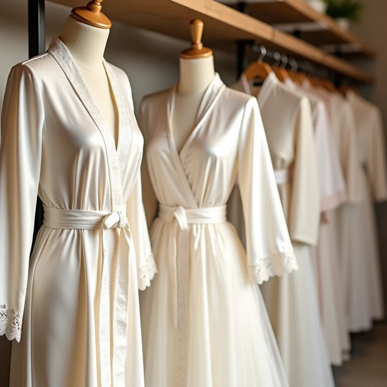 Boutique com variedade de robes de noiva personalizados