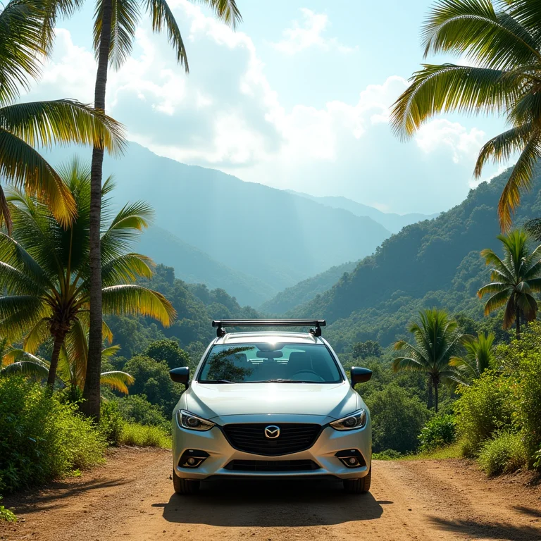 Carro alugado para explorar a Costa Rica na lua de mel