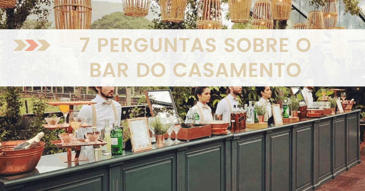 bar de casamento | CaseMe