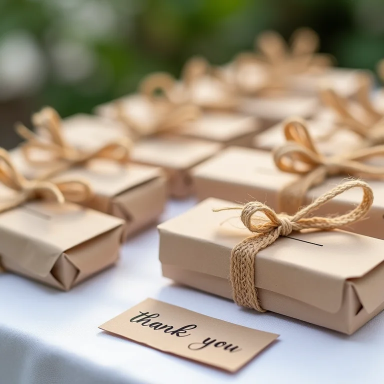 Lembrancinhas de casamento (bem-casados) em Brumadinho.
