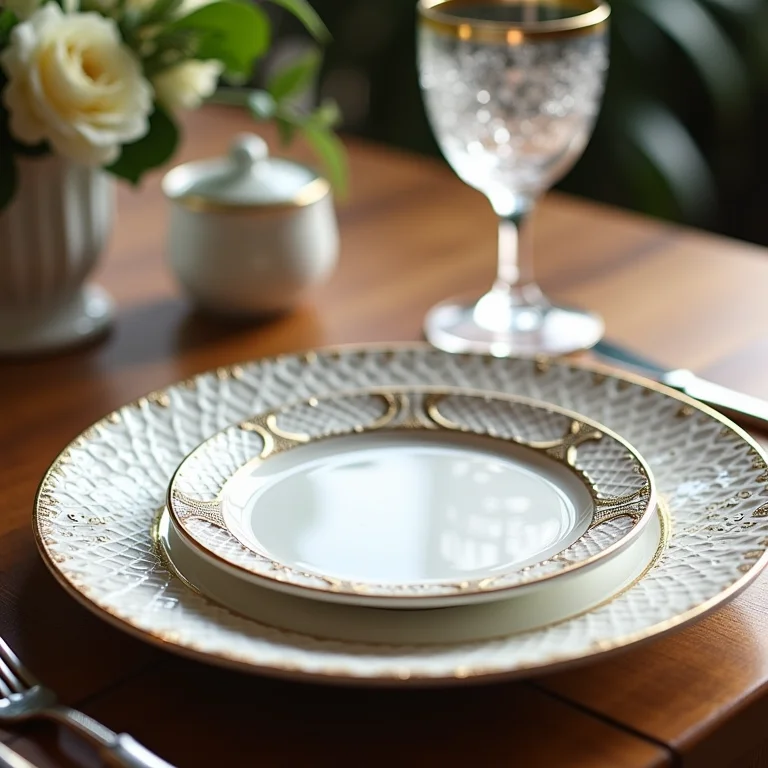 Louças e utensílios de casamento