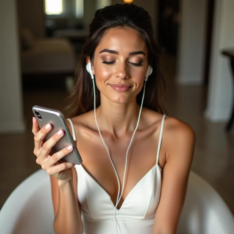 Noiva meditando com meditação guiada para aliviar a ansiedade