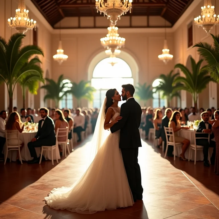 Recepção de casamento em St. Gallen Hall Arraial d’Ajuda, Arraial d'Ajuda.