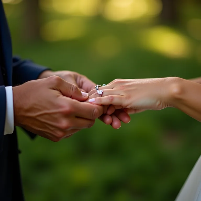 Troca de alianças em cerimônia intimista no Paraíso Secreto, Taquara, RS