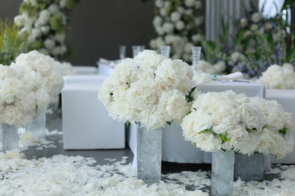 Decoração e flores: 15% a 20%