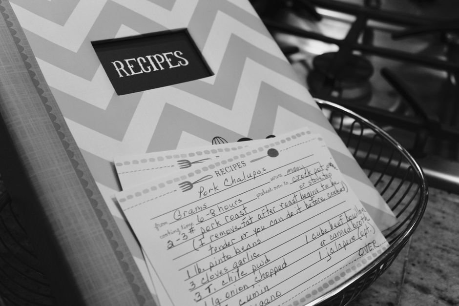 Livro de receitas