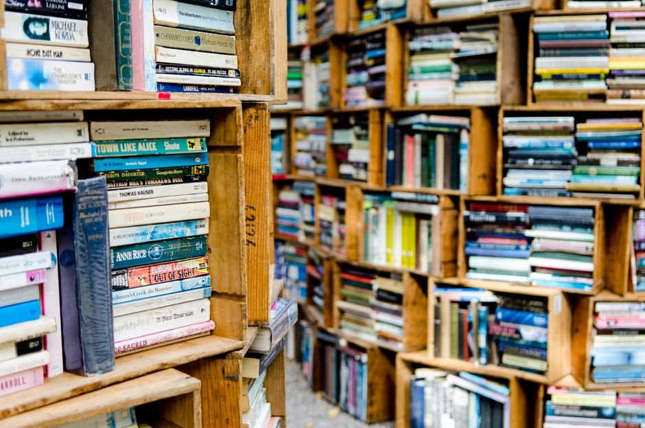 Bibliotecas particulares e sebos grandes