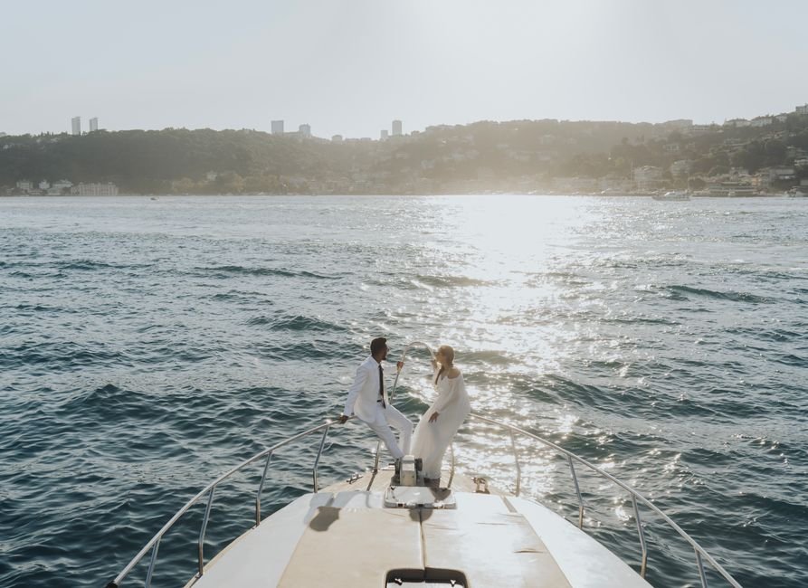 Inspirações de casamento em iate