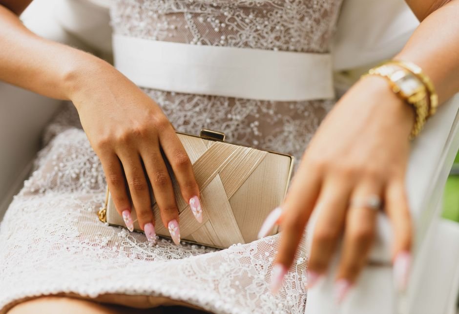 Clutch de renda