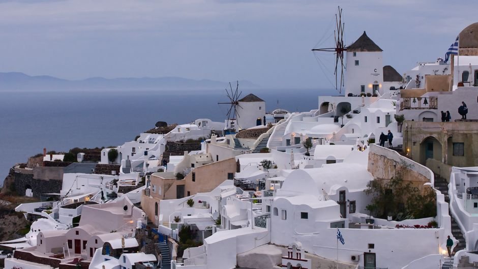 Dias 1 e 2: Oia e o pôr do sol mais famoso do mundo
