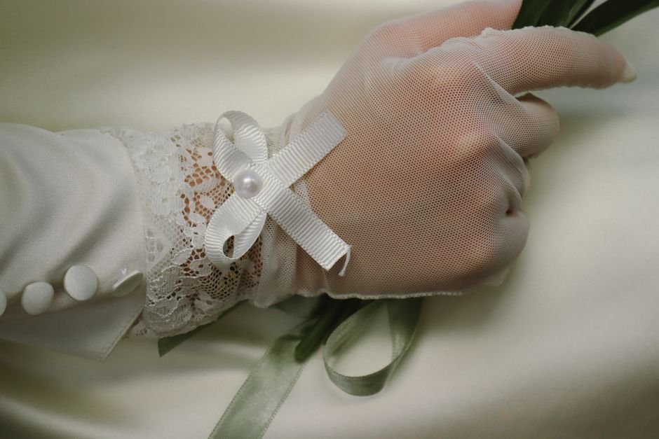 Luva longa até o cotovelo ou acima