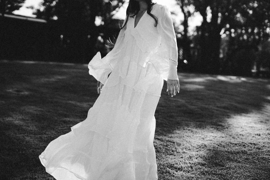O que define o estilo boho no vestido de noiva