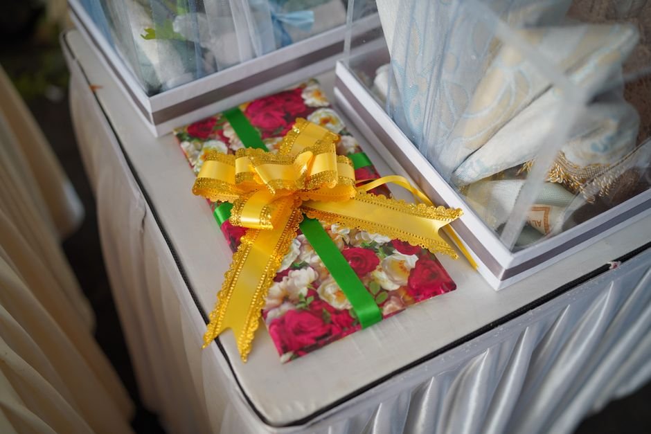 Como entregar o presente no dia do casamento
