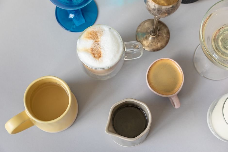 Varie os tipos de café