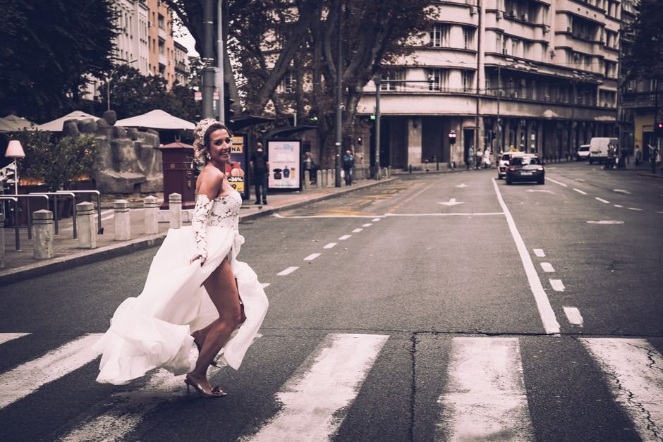 Inspirações de Vestido de Noiva com Fenda
