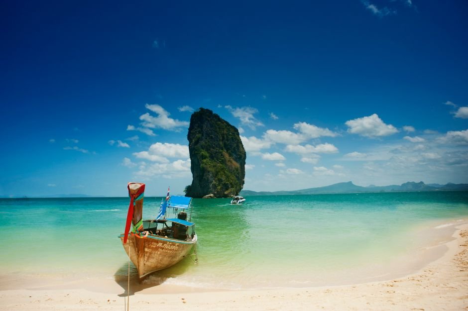 Krabi: praias de água turquesa entre penhascos calcários